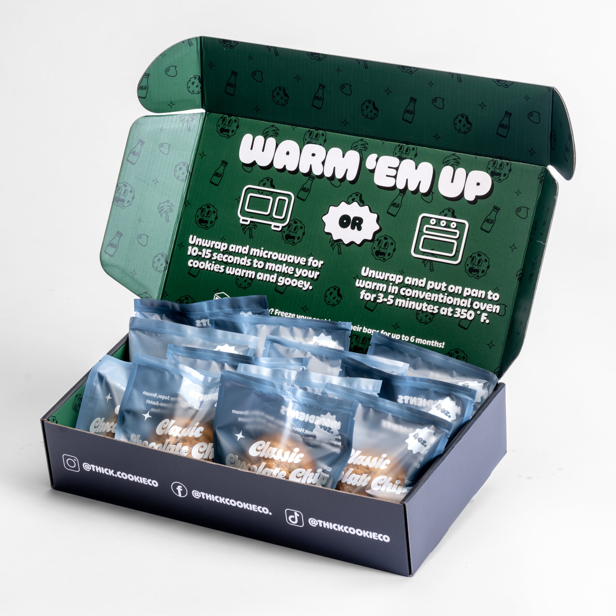 THICKER Cookie Box - Dozen Cookies