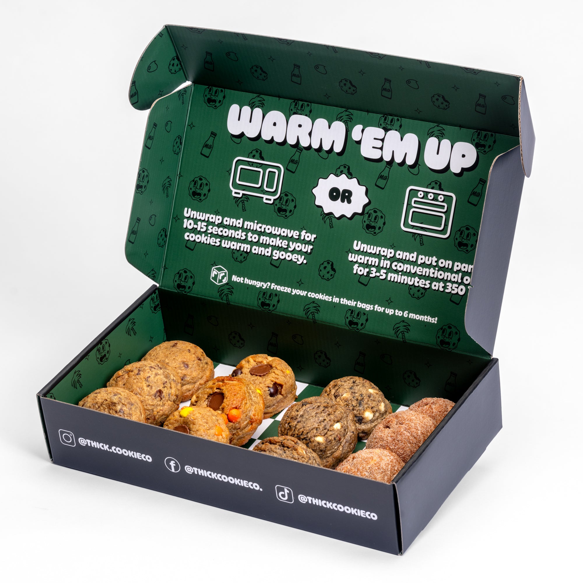 THICKER Cookie Box - Dozen Cookies